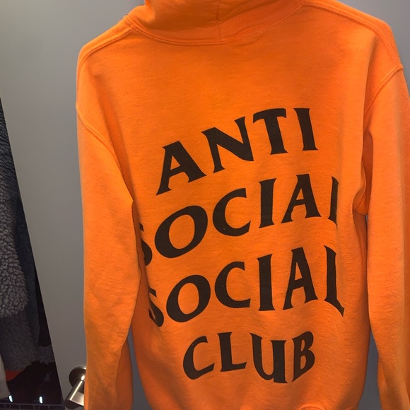 Anti social social club x undefeated hoodie